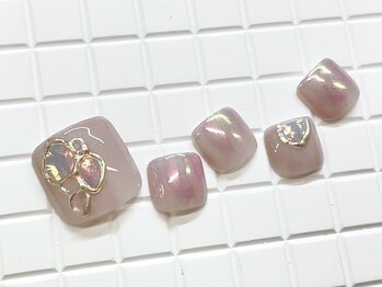 ネイルサロン ふるる 大須店/☆フットミディアムネイル#242