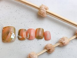 ニュアンスシェルネイル