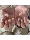 peach nail