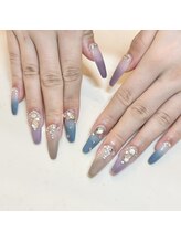 アイラッシュサロンアールツー(eyelash salon R2)/持ち込み グラデーションネイル