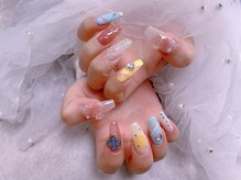 スノーネイルサロン 新宿店(Snow nail salon)/カラフルネイル