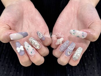 ワンダーシー(WonderShe)/持ち込みデザインパーツ付け放題