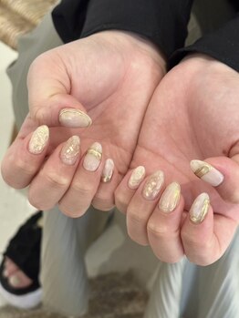 エリス 京橋(Eliss)の写真/【定額★ニュアンスコース¥6000】いつでも指先をキラっと可愛く*2本アートコースは何度でも¥5000♪