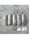 Design No.ｍ-31 ハンドネイル