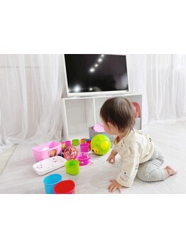 お子様同伴OKのサロン