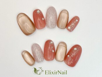 エリクサーネイル 新橋(Elixir Nail)/定額a シンプル/クーポン使用