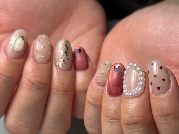 クリスマスネイル