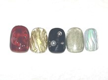 ネイルアンドアイラッシュサロン ティッシュ(tissue)/12月キャンペーンネイル