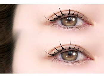 ティーズラッシュ アンド ブロウ ケービューティー 新浦安(T's Lush & Brow K-beauty)/ブラックティントまつげパーマ