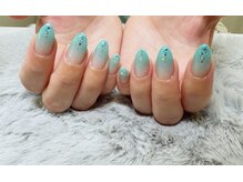 リアンサロン(LianS salon)/ミントブルー×グラデーション