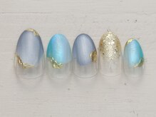 ノーネイル 熊谷(NO NAIL KUMAGAYA)/塗りかけニュアンス　￥5990