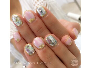 ネイルサロン クール(Nailsalon Coeur)/ホイルネイル