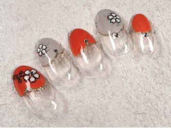 ケージュール(Kjour)/デザインフレンチ　フラワー