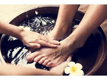 華楽苑の雰囲気（足湯＆フットケア★つま先からの加温と血行促進で健康の基礎を◎）