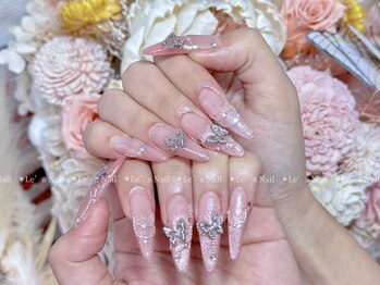 レアネイル 渋谷店(Le’a nail)/パーツ付け放題☆