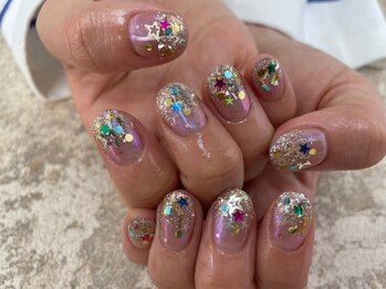 ベーシック ネイルウィザードアカデミー 本厚木店(Basic×NailWizardAcademy)/ポップなデザインもお任せ♪