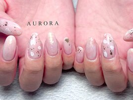 春ネイル さくら ぽこぽこ
