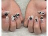 【Jr.ネイリスト】《HAND》オフ込み　10本長さだし　10本アート　￥11000