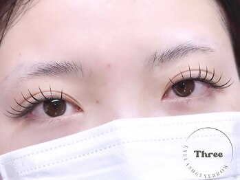 スリー(Three)の写真/【ぱっちり可愛いお目元に】まつ毛パーマとアイブロウで垢抜けた可愛らしいお目元に♪当日予約大歓迎◎