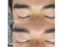 眉ワックスは男女ともに大人気☆スッキリかつ自然な仕上がりに。