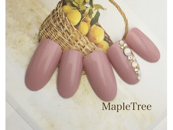 ネイルアンドメイク メイプルツリー(Nail & Make Maple Tree)/大人シンプルネイル♪
