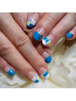 コーラル(CORAL)/カラーブロッキング