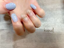 ハイブネイル(Hive nail)/冬ネイル