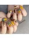 haruka nail×個性派ネイル