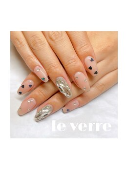 ルヴェール 久屋公園(le verre)/ハート 埋め尽くし ストーン