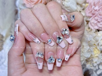 レアネイル 渋谷店(Le’a nail)/フレンチパーツ付け放題☆