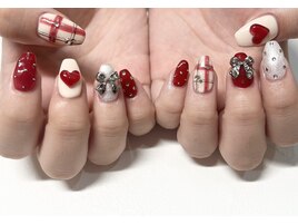 流行りのリボン×ハートデザイン