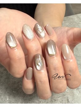 アンドットネイルズ(UN.nails)/マグベース定額アート2本