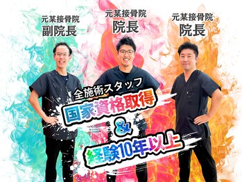 いわくら肩甲骨 骨盤接骨院BTG 一宮千秋/経験豊富なベテラン集団!!!