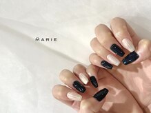 ザ マリー 表参道店(THE MARIE)/定額¥4,400 ネイビーネイル0320a