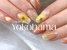 夏を楽しむ♪ひまわりネイル