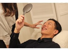サロン ド アヤメン 高崎店(SALON DE AYAMEN)の雰囲気（顔のバランスを見ながら似合う眉をご提案メンズ眉毛/美眉/眉ケア）