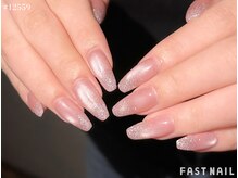 ネイルサロン ファストネイル プライムツリー赤池店(FASTNAIL)/マグネット×フラッシュネイル