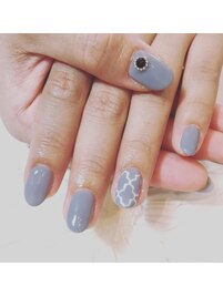 モロッカン柄ネイル