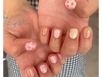 ネイルサロン ティフィン(tiffin)/～Girly 落書きネイル～