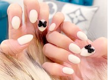 ネイルマジック 仙台一番町店(NAIL MAJIC)/3Dリボンパーツネイル