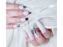 Mネイル/長さだし持ち込みデザイン