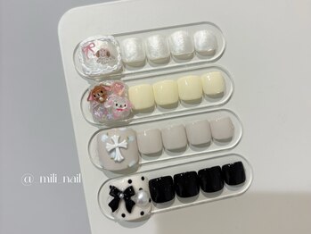 【mili】フットネイル♪