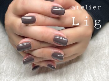 こっくり色のワンカラー