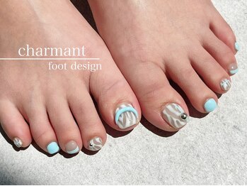 フットネイル/持ち込み/夏ネイル