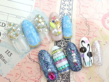 ネイルサロン ティディ(TIDY)/ネオン&フラミンゴリゾート