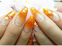 コットンローズ(Cotton Rose)/ラメグラデーションスカルプ