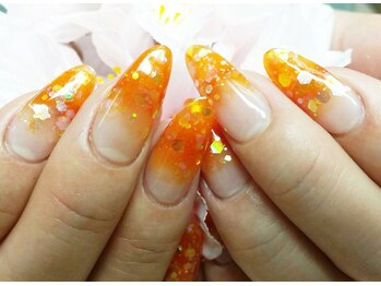 コットンローズ(Cotton Rose)/ラメグラデーションスカルプ