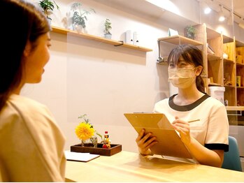 サプル(supple)/施術前後の丁寧なカウンセリング