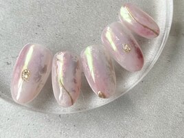 奥行きうるうるネイル