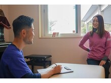 まもる整体サロン 山口店/１カルテの記入・カウンセリング